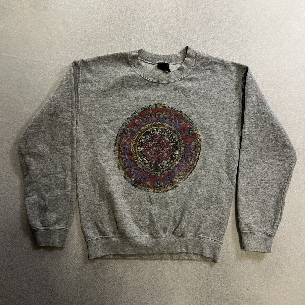 Vintage Obey Sweatshirt Adult Size Gray Pullover Long Sleeve Crew Neck Y2K